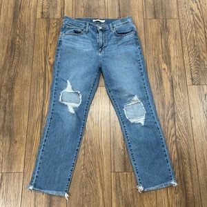 Levi’s 724 High Rise Straight Crop, Size 29